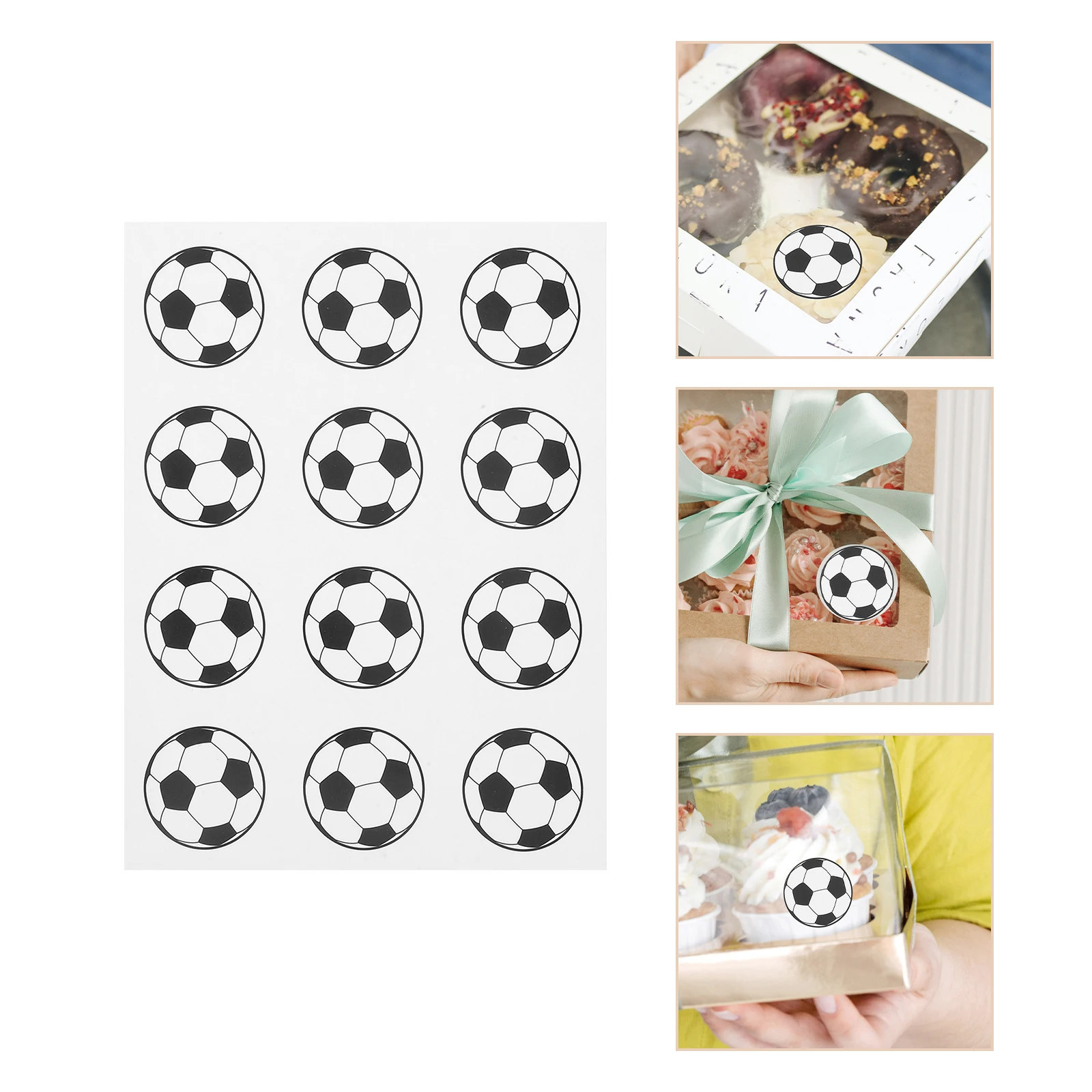 

120pcs Football Stickers Sports Soccer Bulk Party Decorations Scrapbook DIY Decals Ball Theme School Supplies Teen Boys