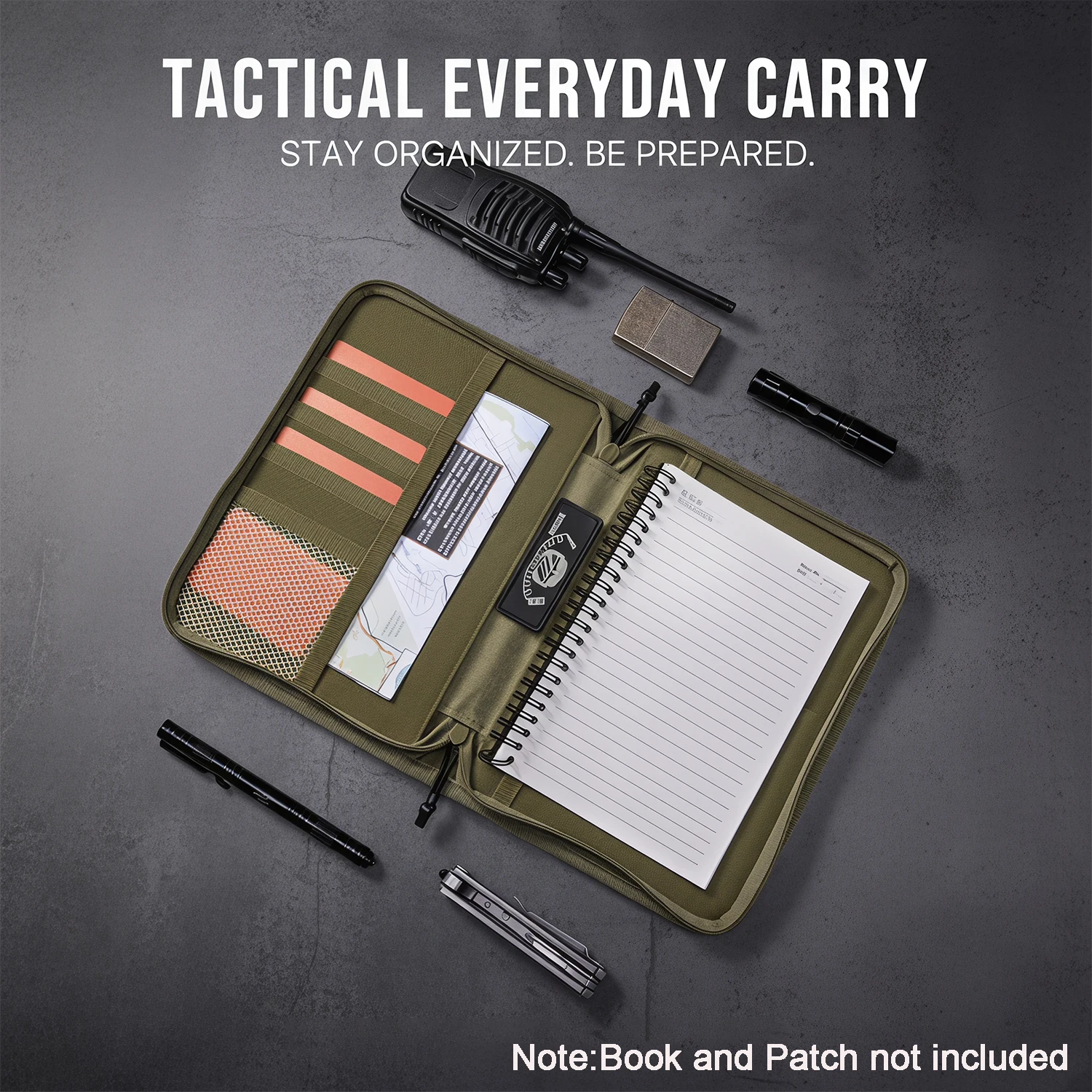 Taktyczna okładka na notatnik – Edc Carry Pen recenzja i cena