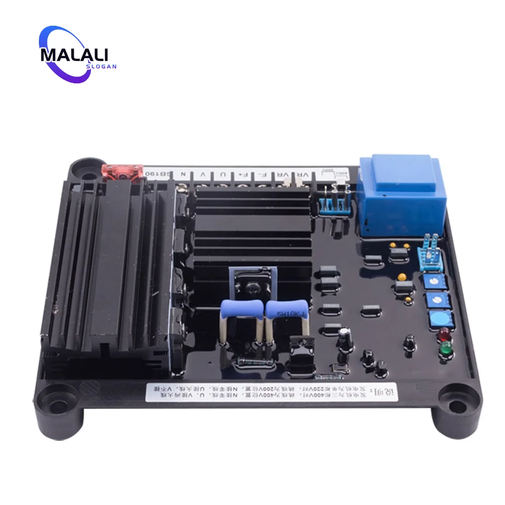 GB190 AVR Brush Generator Automatic Voltage Regulator 20A Full Wave Excitation Stabilizer module AC 220V 380V Universal kit xeon