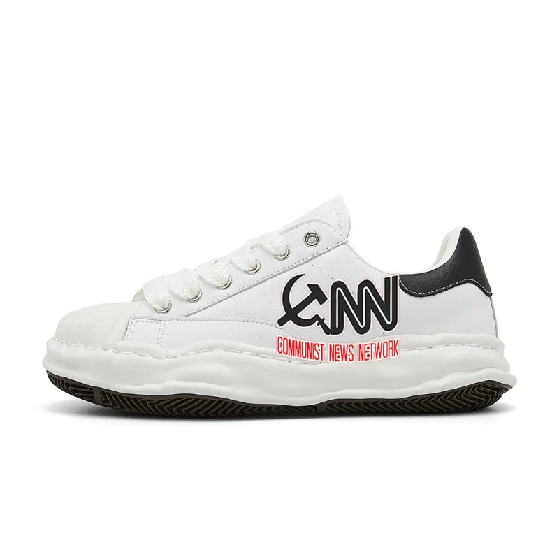 

Кроссовки в ретро-стиле от CNN Communist News Network, созданные в ретро-стиле, стильные, удобные и универсальные, подходят для