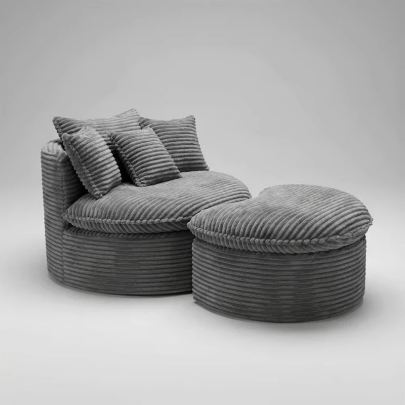 

Comfortable sofa single seat vacuum packaging simple wooden bed sofa bed