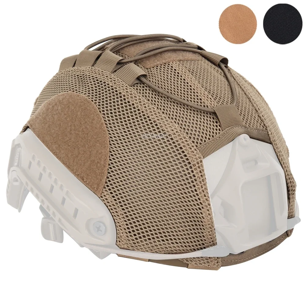 Funda casco FAST mimética – Cubierta táctica airsoft y paintball - imagen 4