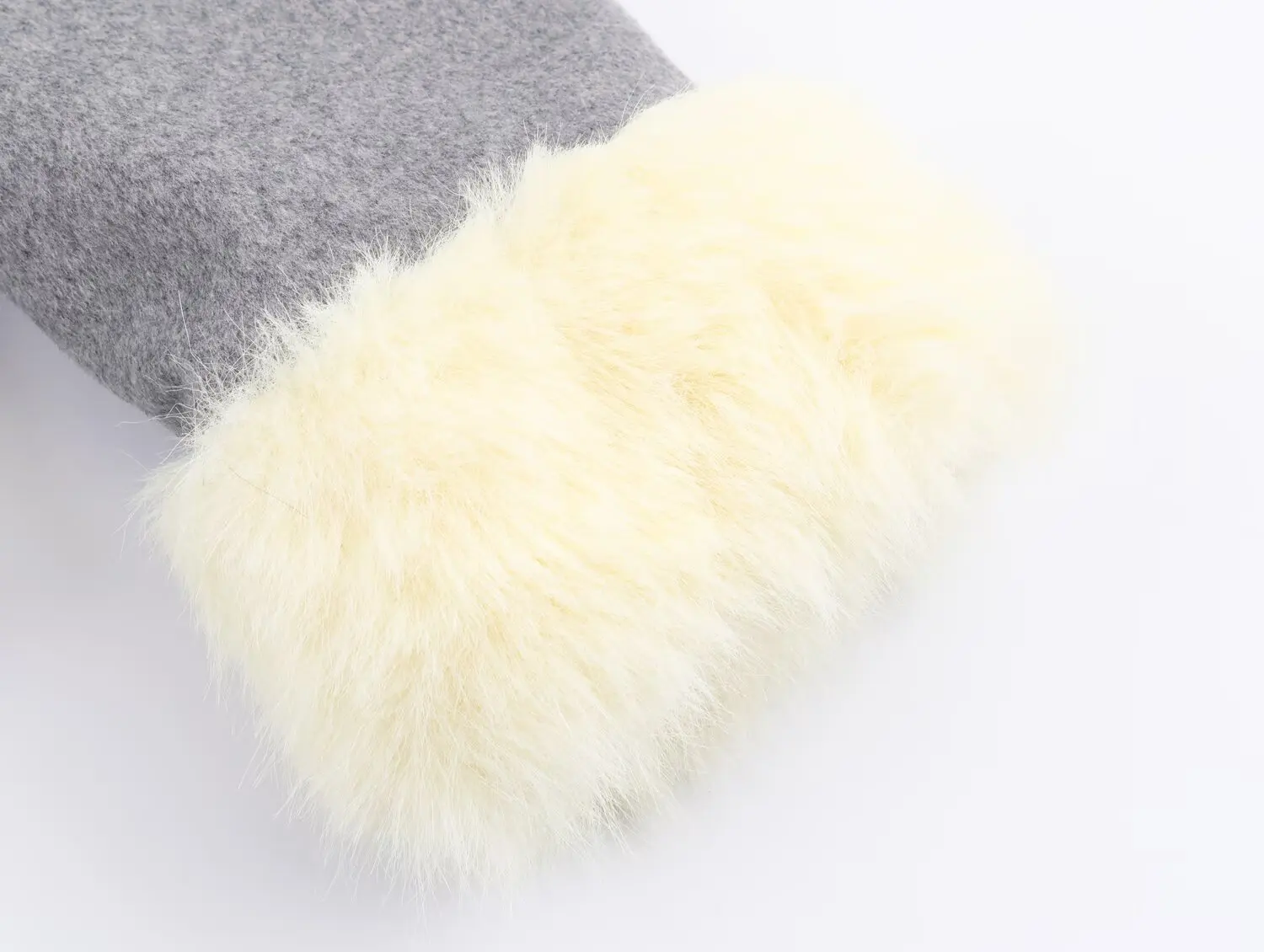 KONDALA à la mode mignon mélangé mince veste femmes fausse fourrure manchette boutons veste 2026 printemps automne mode haute rue douce Y2K veste