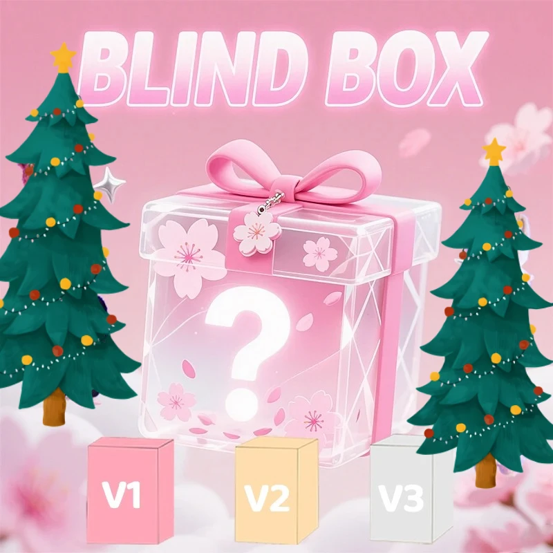 متوفر في المخزون فقرة صندوق أعمى V3 (2025 جديد) // لعبة سلسلة مفاتيح لطيفة هدية عيد ميلاد مصنوعة يدويًا مخصصة قبل الشراء لتحديد النمط