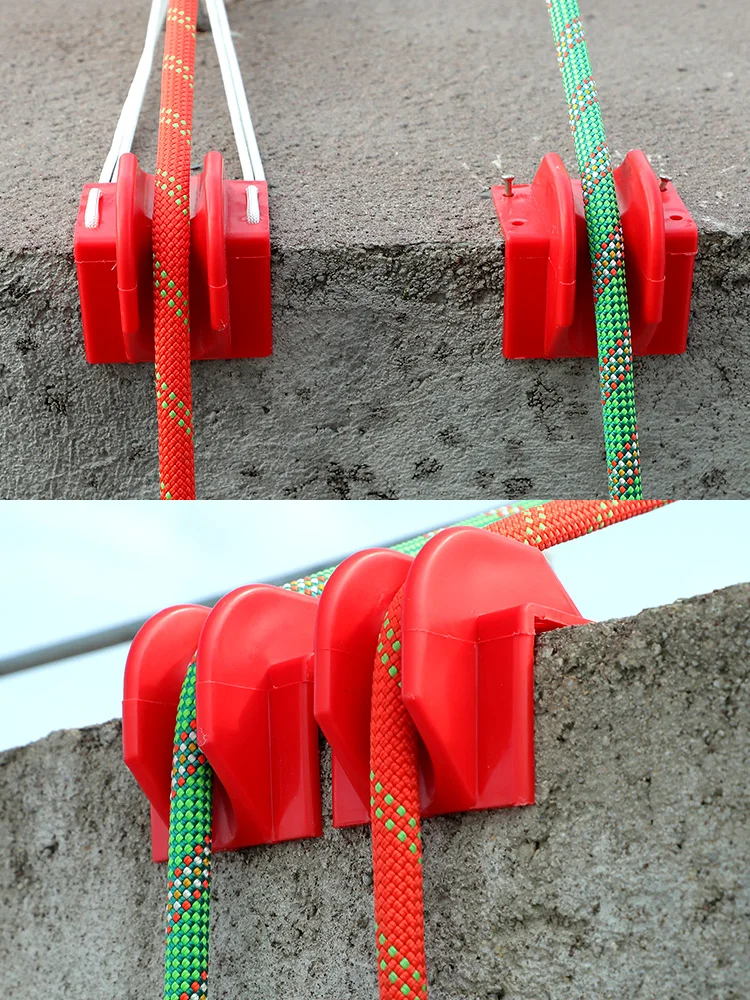 Rope Protector for Empty Operation External Wall Card Corner Protector Safety Rope Rope Winder