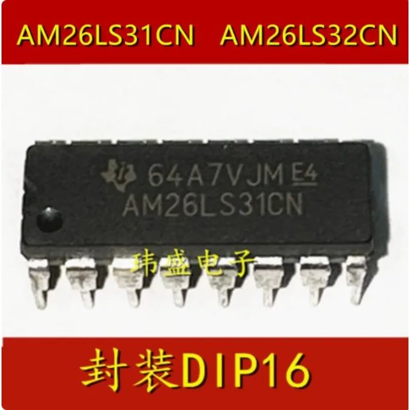 

10 pcs AM26LS31CN DIP-16 AM26LS32CN 26LS3 Transceiver Chip
