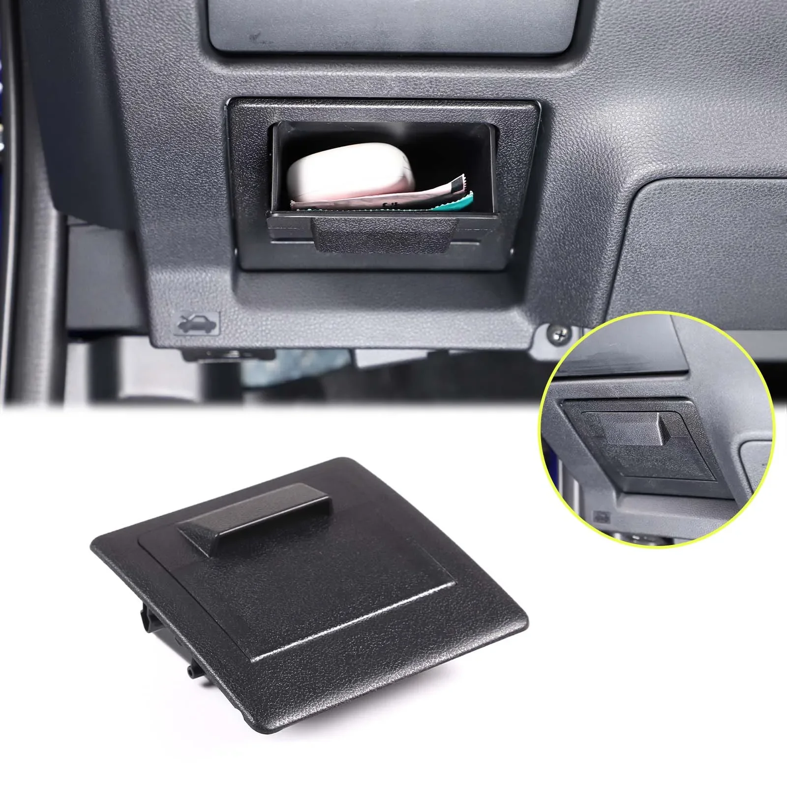 

For Subaru Forester XV WRX Outback Legacy WRX ABS Car Fuse Storage Tray Holder Box Card Coin Car interior accessories