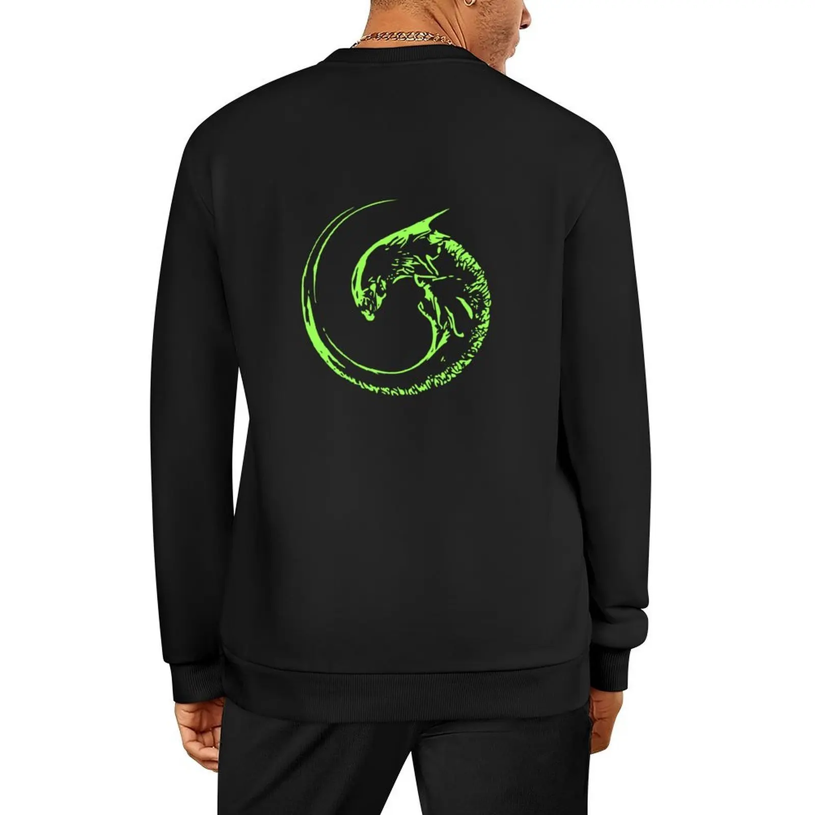 

Xenomorph Embryo Alien 3 Pullover blouse men's clothing tracksuit men anime clothes graphic sweatshirts