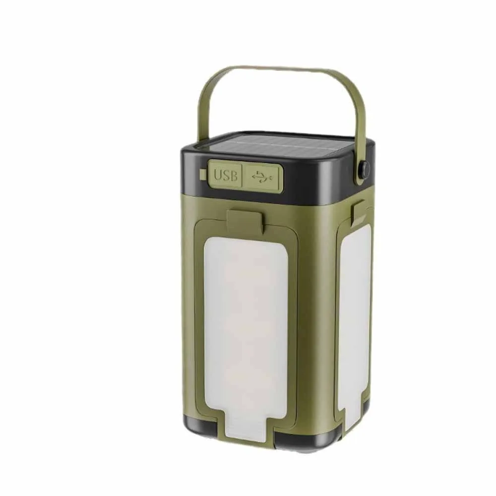 

Кемпинговый фонарь большой емкости, интеллектуальный дисплей, солнечная зарядка, солнечный фонарь для кемпинга с 3 режимами освещения, складной