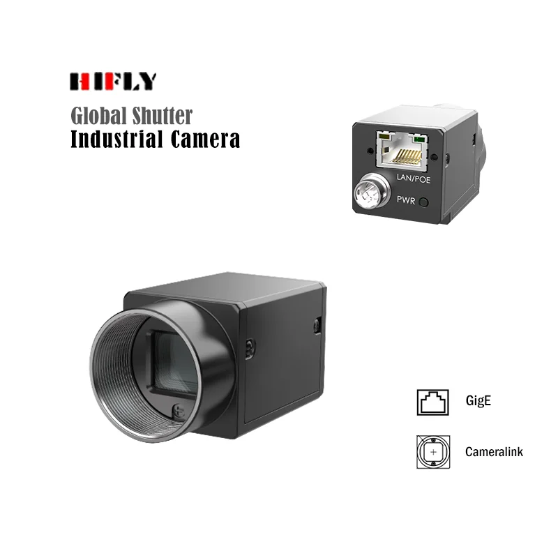 

Hot Sell 2MP 56fps GigE Rolling Shutter Machine Vision Industrial Camera For Inspection