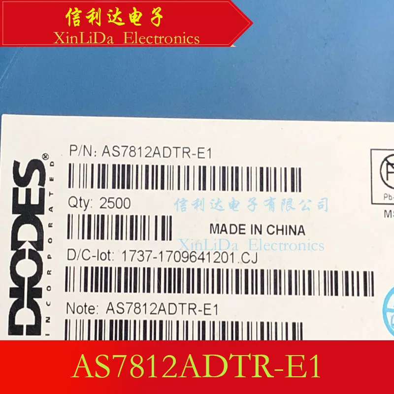 AS7812ADTR-E1 AS7812AD-E1 AS7812ADTR AS7812 TO-252-2 Linear regulator New and Original