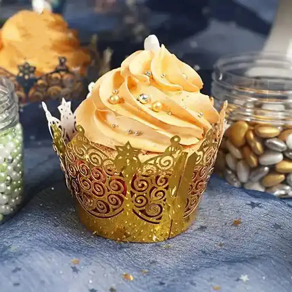 85 g goldener Perlen-Kuchenaufsatz für Geburtstag, Hochzeit, Valentinstag, Party, DIY-Kuchendekoration, nicht essbar, nur zur Dekoration – Detail 16