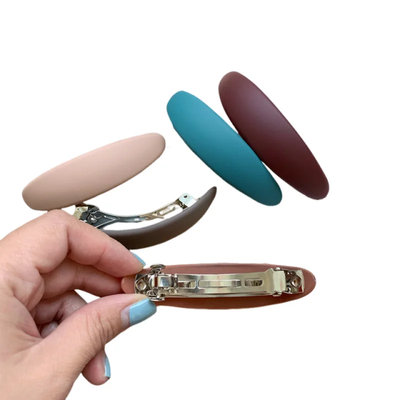 

Back of the head hair straight clip, half tied hair clip, spring clip, simple matte, high-end hair clip, ponytail clip, top clip