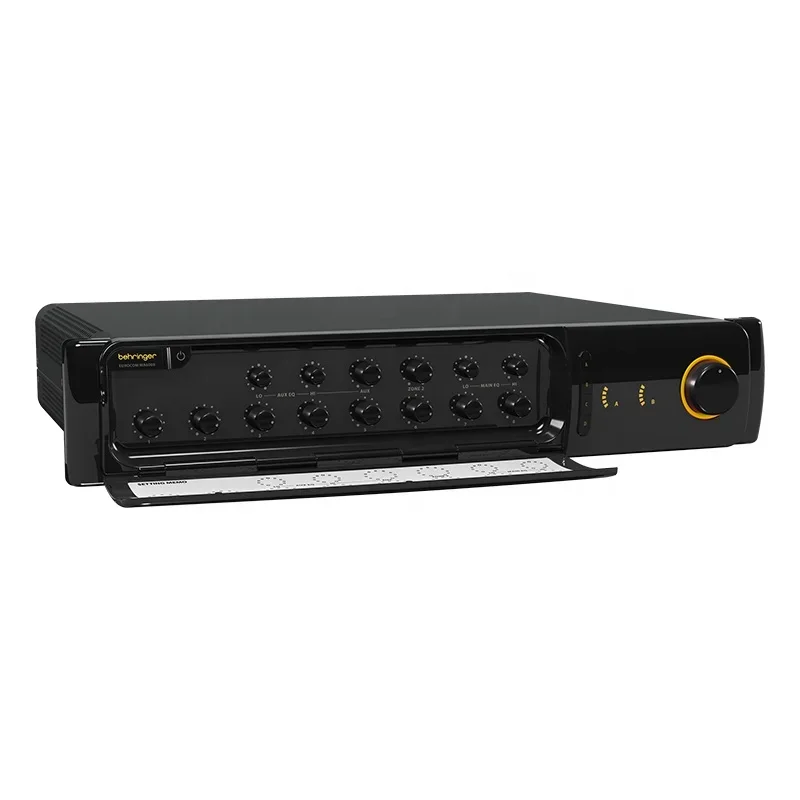 

Behringer MA6008 Low Power 2-Channel Pa System Automatic Mixing Amplifier