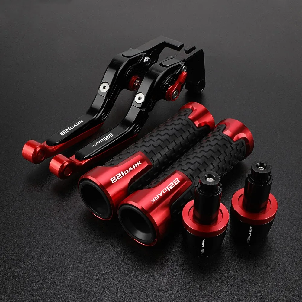 

821 DaRk Motorcycle For DUCATI 821DaRk 2014 2015 2016 Accessories CNC Brake Clutch Levers Handlebar Handle bar Hand Grips ends