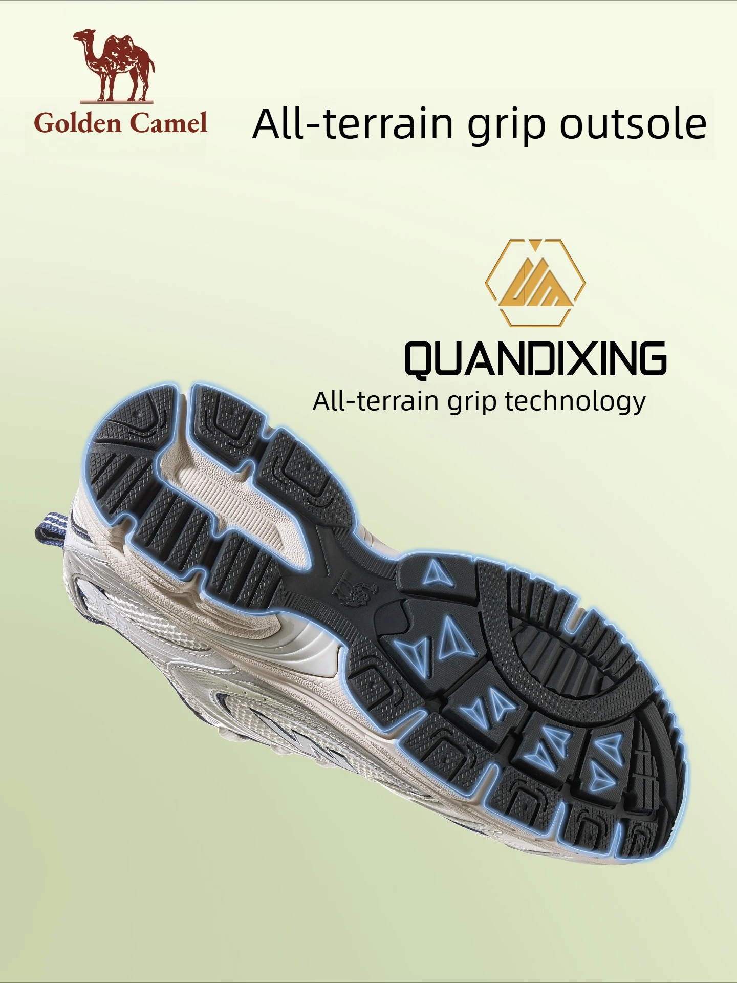 Golden Camel Men Runing Shoes All-terrain Outdoor Comfortable Cushioning Jogging Trekking Casual Sneakers Fashion Versatile