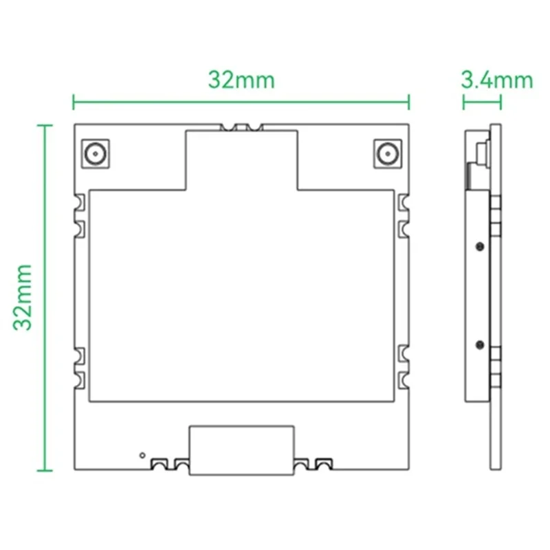 XB-High-Power 5G Wifi Module BL-M8812EU2 2Pcs Long Distance Drone Aerial Photo Transfer To USB External PA 867Mbps 5V
