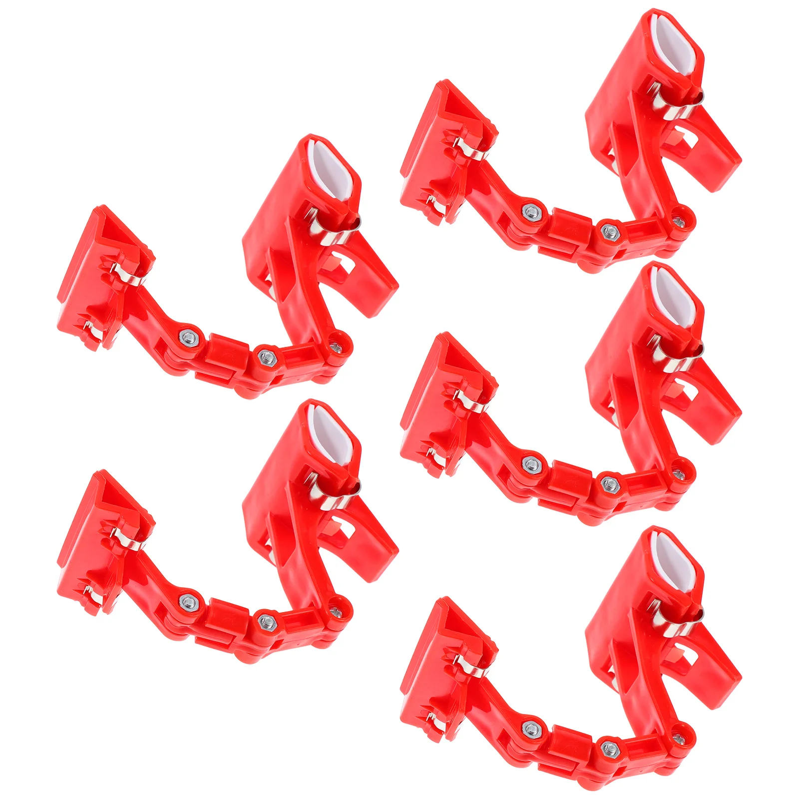 

5Pcs Retail Display Clip Double Head Price Tag Holder Supermarket Merchandise Sign Clamp Hanging Tabs Promotion