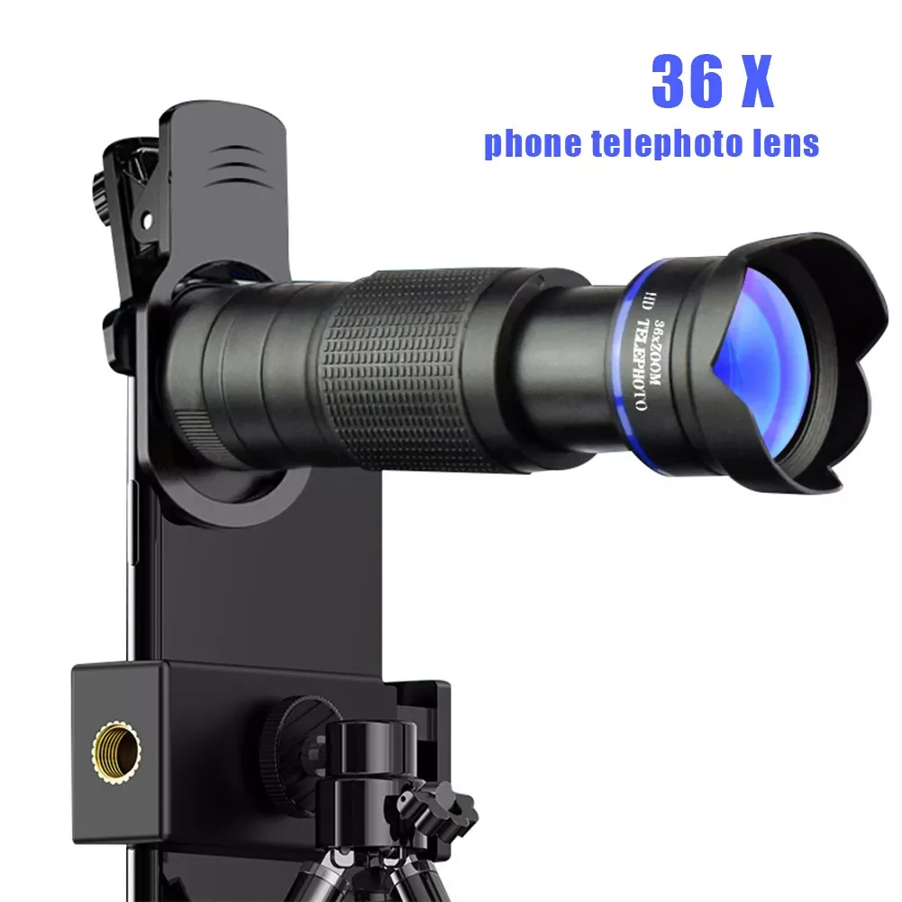 36X Telephoto Lens Mobile Phone Camera Multi-Element Easy-Install Compact Universal Zoom Lens Premium Camera Lens New - Image 2