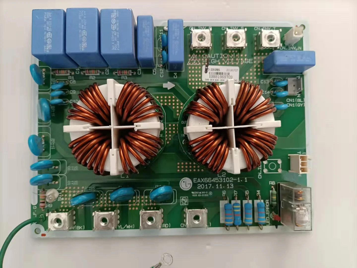 

EAX66453102-1.1 EBR81969703 тестирование прошла успешно, материнская плата в порядке.