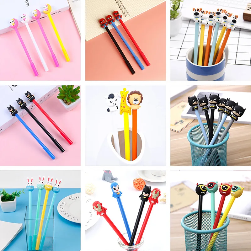 

50 шт. маленькая, свежая, простая, милая девушка, черная ручка, персонализированная и креативная, милый студент, нейтральная ручка