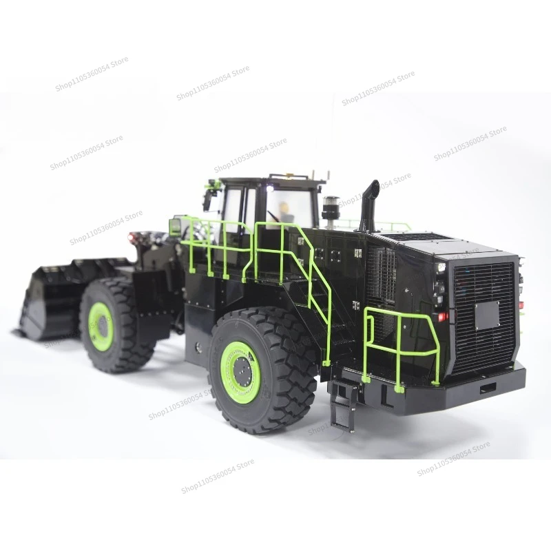 For K988-100S 1/14 Wheel Hydraulic Loader High-end Simulation Metal Remote Control Model