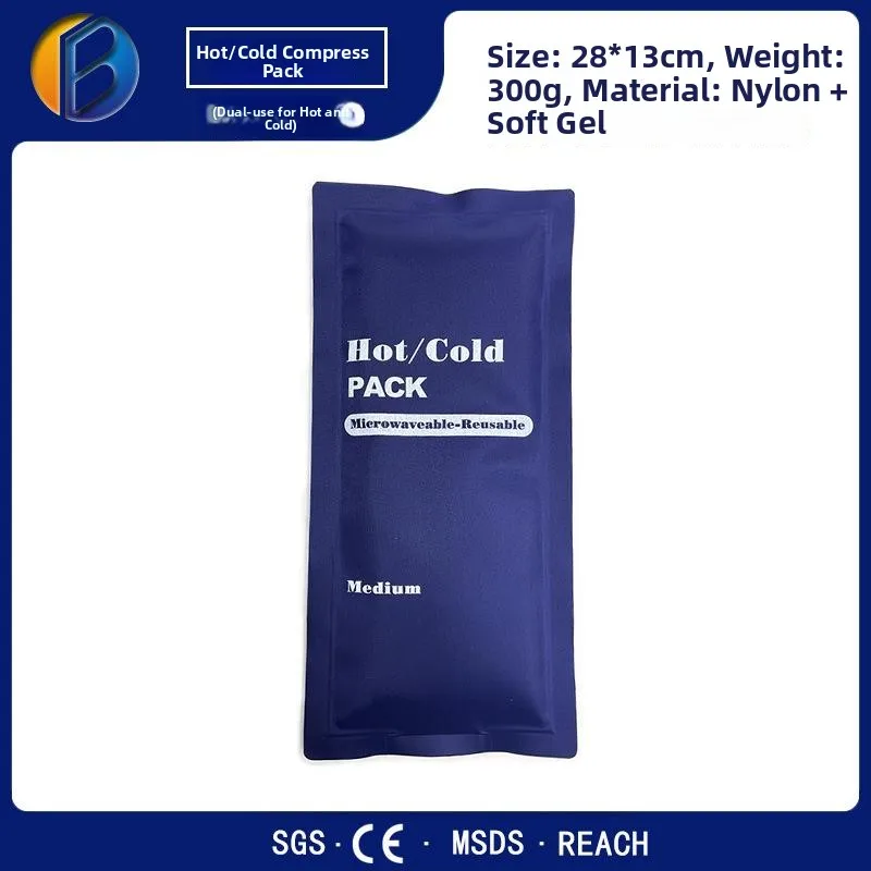 

Medical Cold Compress Bag Physiotherapy Sports Swelling Relief Reusable Ice Pack for Cooling And Heating Therapy