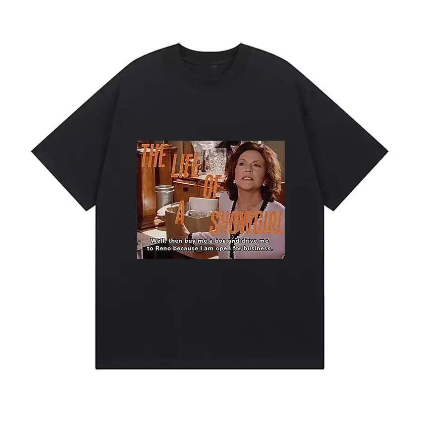 

«2025 Musicals' Life» Футболка с ретро-узором для мужчин и женщин, одежда в подарок другу, футболка с короткими рукавами, топ для проживания в семье, хлопок.