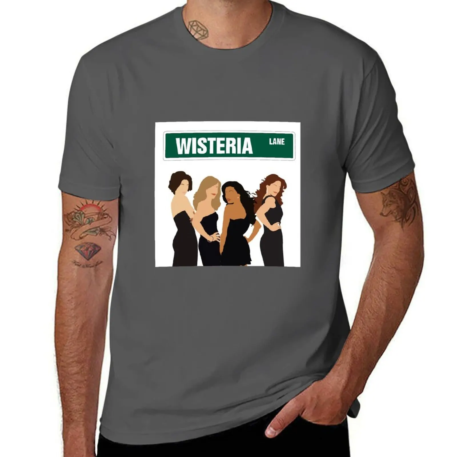 

Desperate Housewives Silhouette Print T-Shirt man t shirts for men t shirt for man T-Shirt