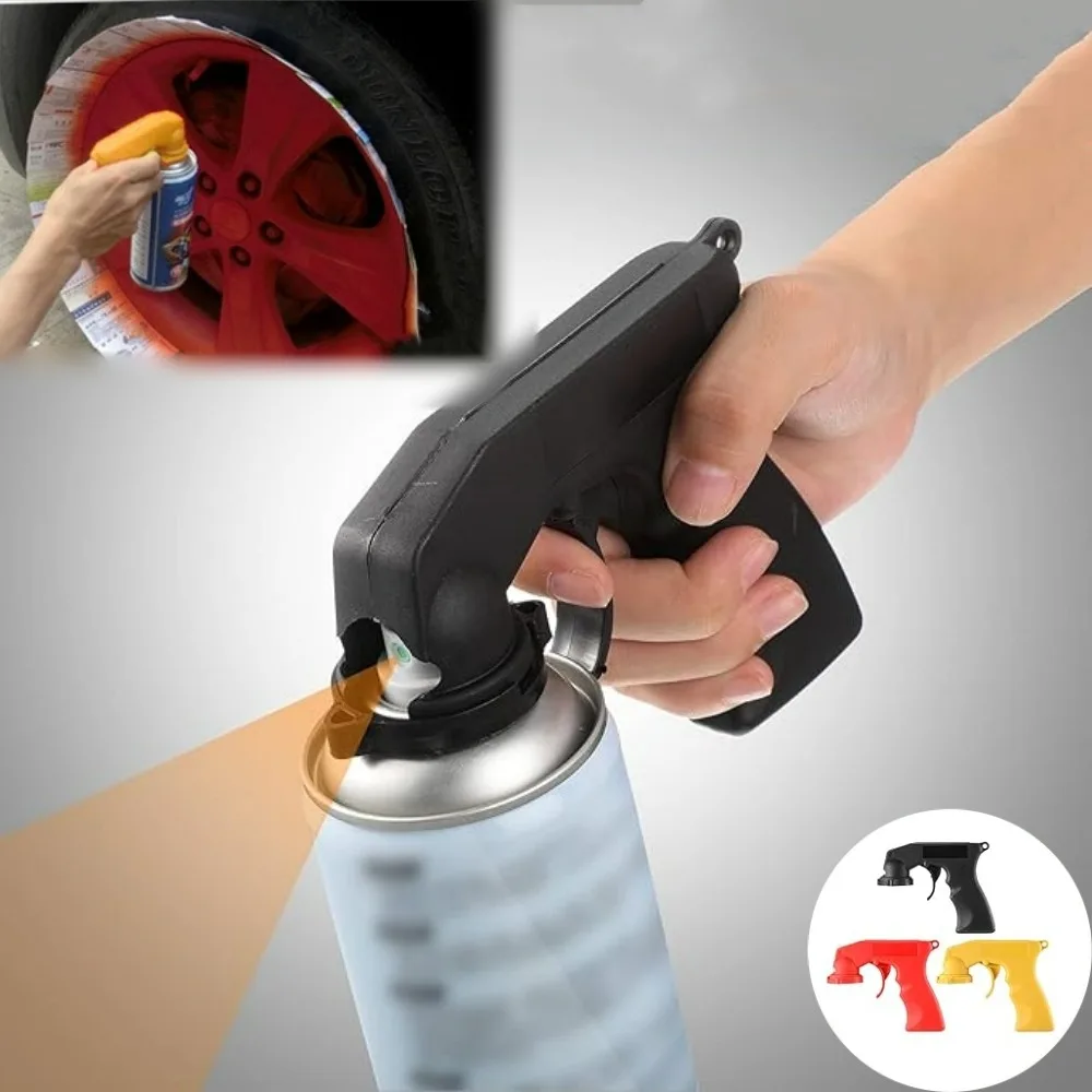 Automotive Farbe Spritzpistole Hilfe Hand Selbst Spray Hand Taste Radnabe Spray Lackiert Griff Wartung Reparatur Werkzeug Auto Zubehör