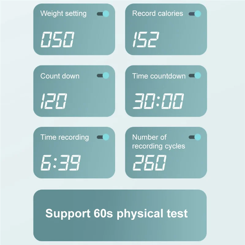 

AZ-1 PCS Rope Skipping Electronic Intelligent Rope Gym Fitness Skipping Rope Jump Rope With Adult Screen Counting Speed Jump