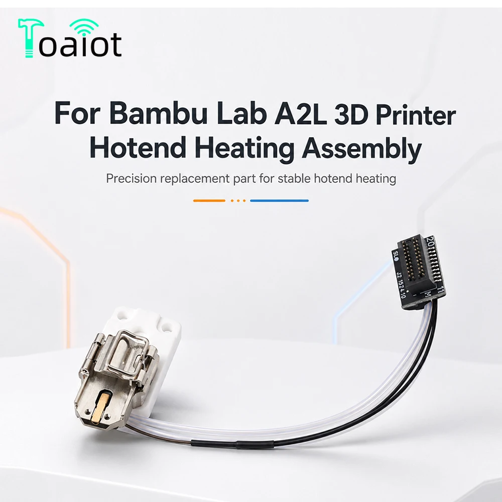 

For Bambu Lab A2L 3D Printer Hotend Heating Assembly Tool-Free Hotend Swap And Stable Heating Assembly Kit For A2L 3D Printer
