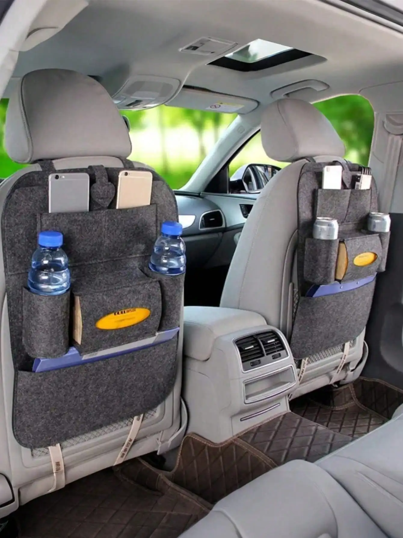 Image of Universeller Organizer für die Rückenlehne des Autos – eine praktische Wahl für Familienausflüge oder den täglichen Pendelverkehr