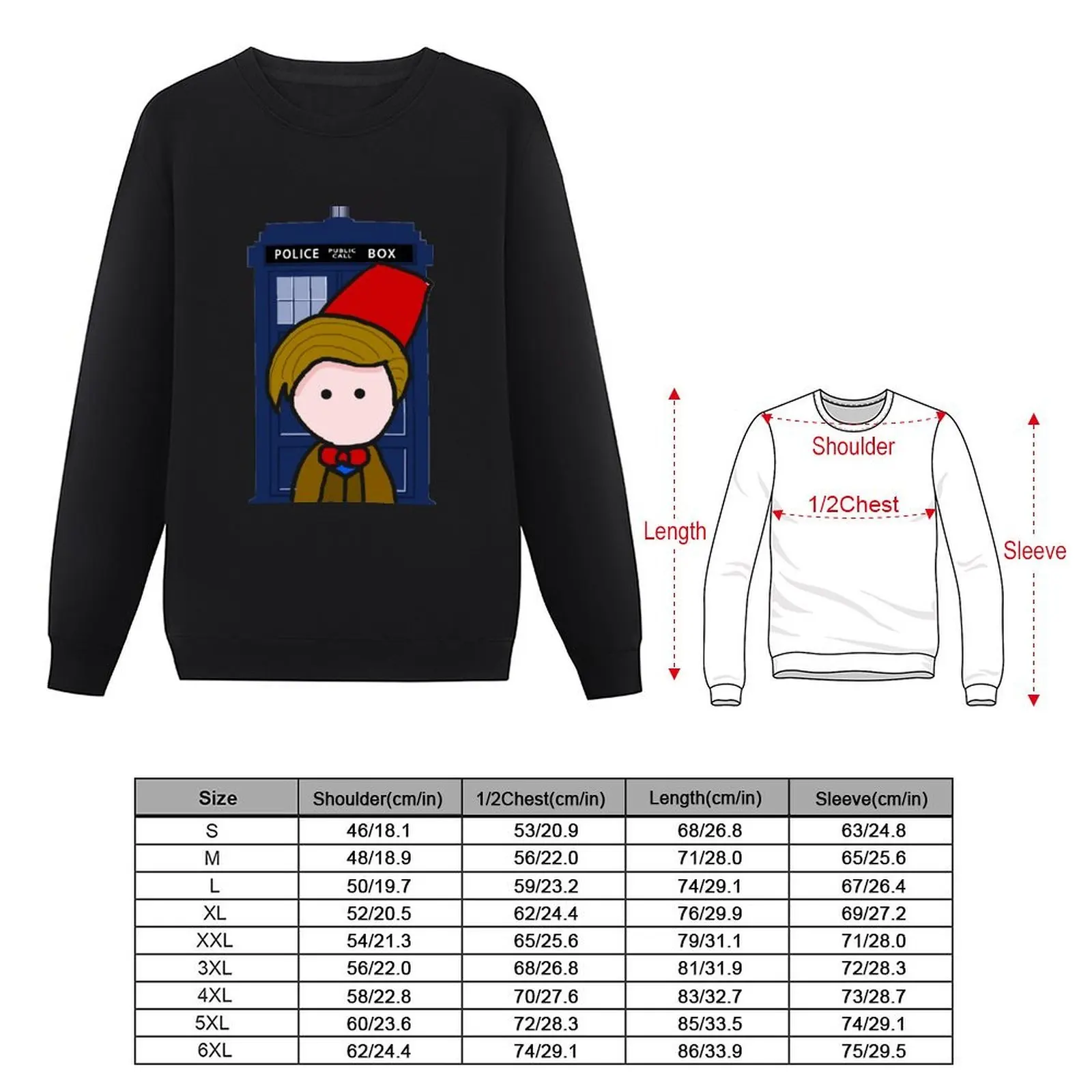 The 11th Doctor Pullover korean autumn clothes men's autumn clothes autumn clothes men's clothing men's sweatshirts