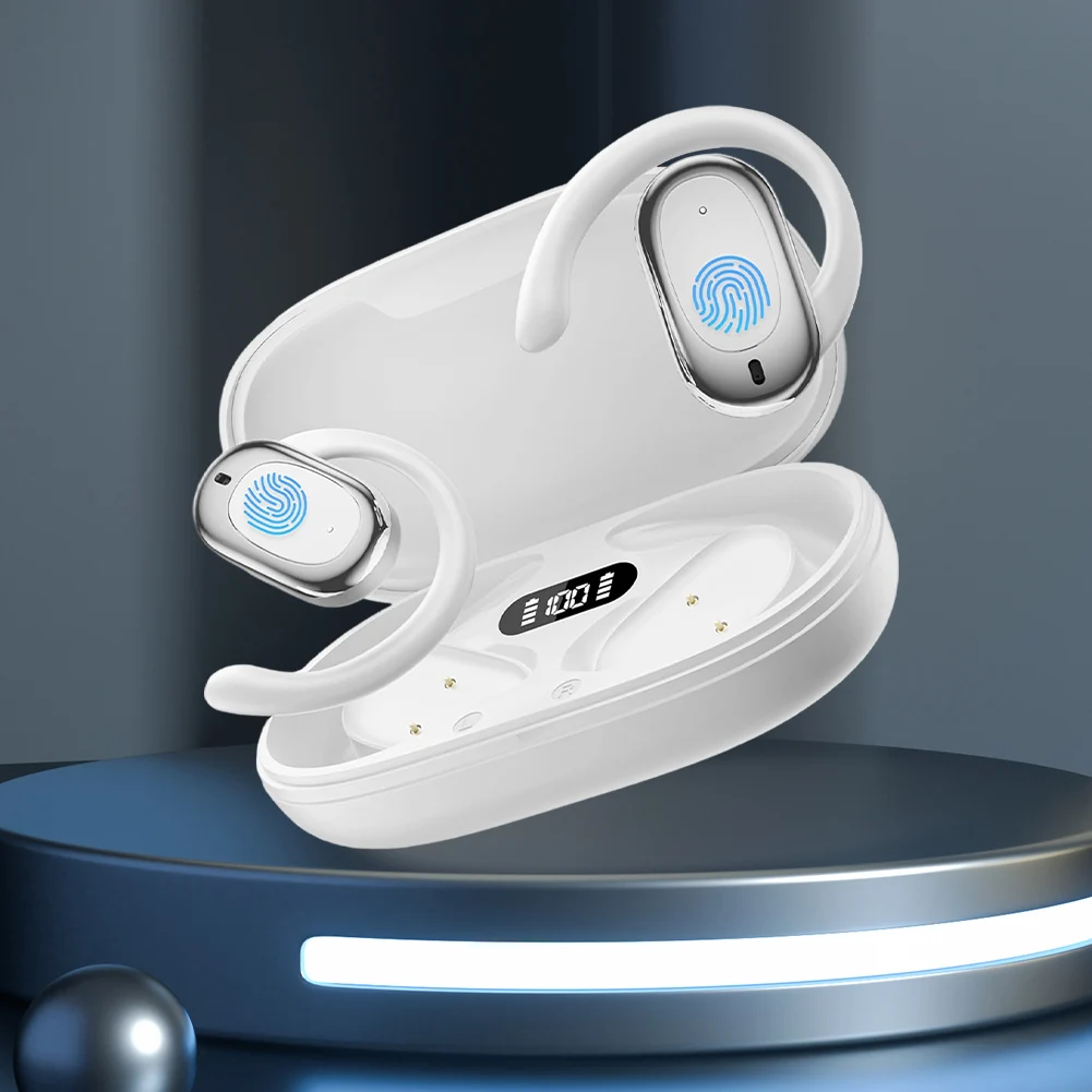 Auricolari traduttore in tempo reale 3 in 1 144 lingue Cuffie per traduzione Bluetooth TWS Cuffie auricolari aperte con cancellazione del rumore