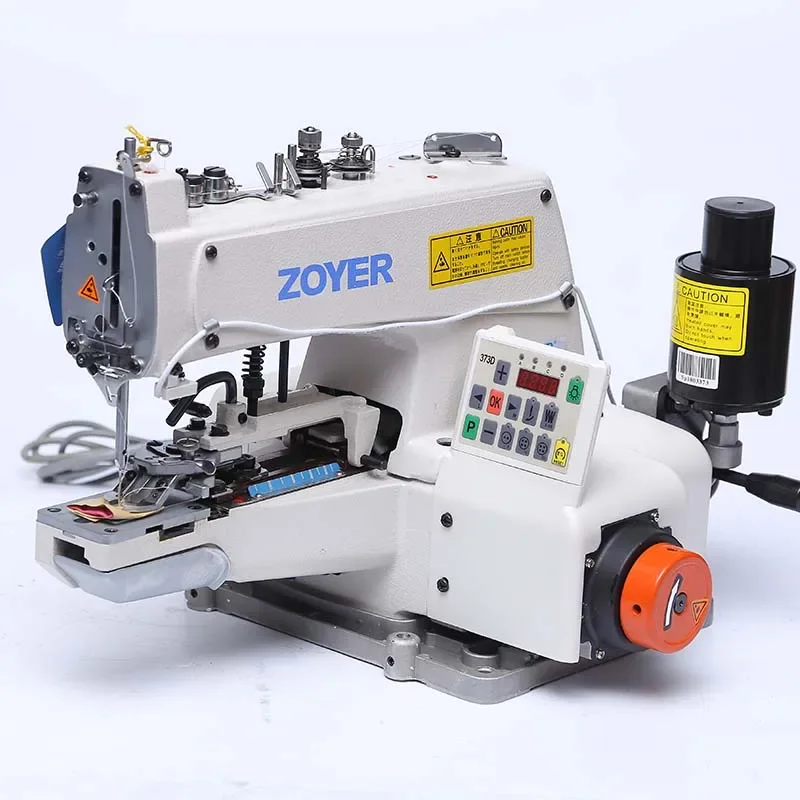 ZY373D Computerised Automatic High Speed Button Sewing  Attaching Machine