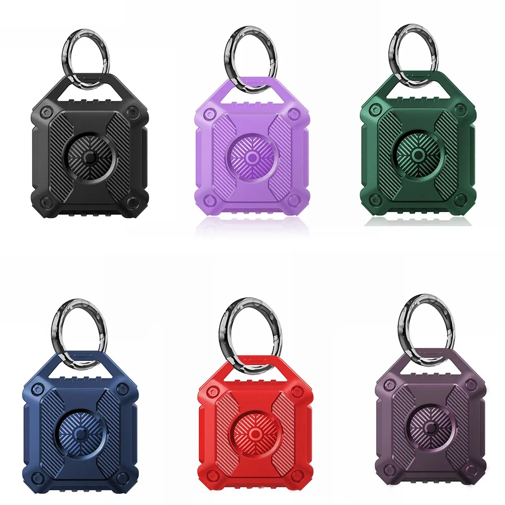Case for Apple Airtag Holder Locator Protective Cover Airtag Waterproof Anti-lost Anti-scratch Case With Keychain Accessories