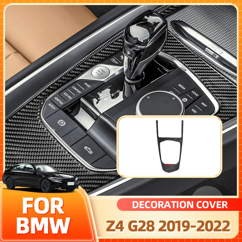 

Glasses Holder Hot Central Control Gear Shift Panel Decoration Cover Trim Sticker For BMW Z4 G28 2019 2020 2021 2022 Car Acce