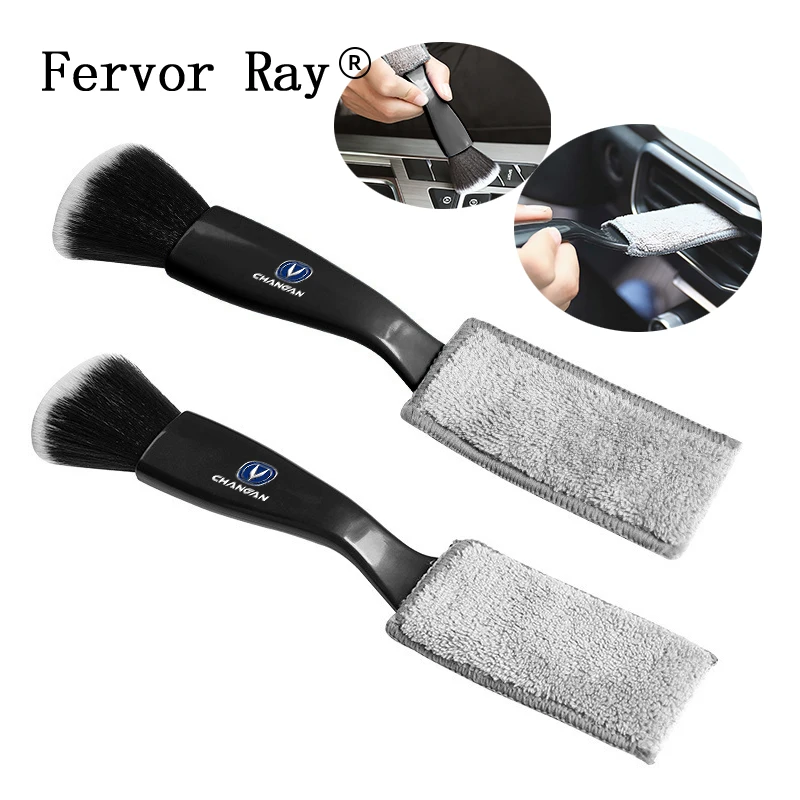 

Car Interior Cleaning Brush Car Cleaning Tools For Mitsubishi Lancer X 10 Outlander 3 Pajero Asx L200 Ralliart Air Outlet Brush