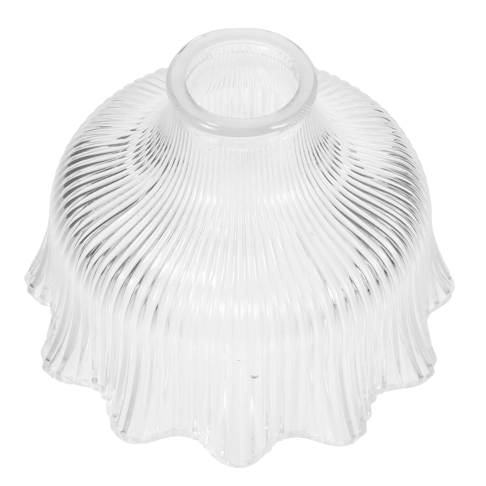 

Стеклянный плафон для подвесного светильника, замена абажура для люстры, настольной лампы, напольной лампы, со скошенной кованой текстурой, крышка для лампочки