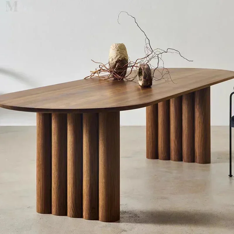 

Modern Island Kitchen Table Elegant Luxury Furniture Italian Style Retro Simplicity Dining Tables Restaurant Designer High-end