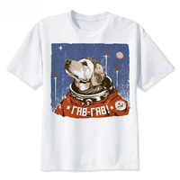 CCCP T-shirt Russe Urss Soviétique Kgb Moscou Nouveauté T-shirt Imprimé En Coton Russe Modes Summer Breathable Tops