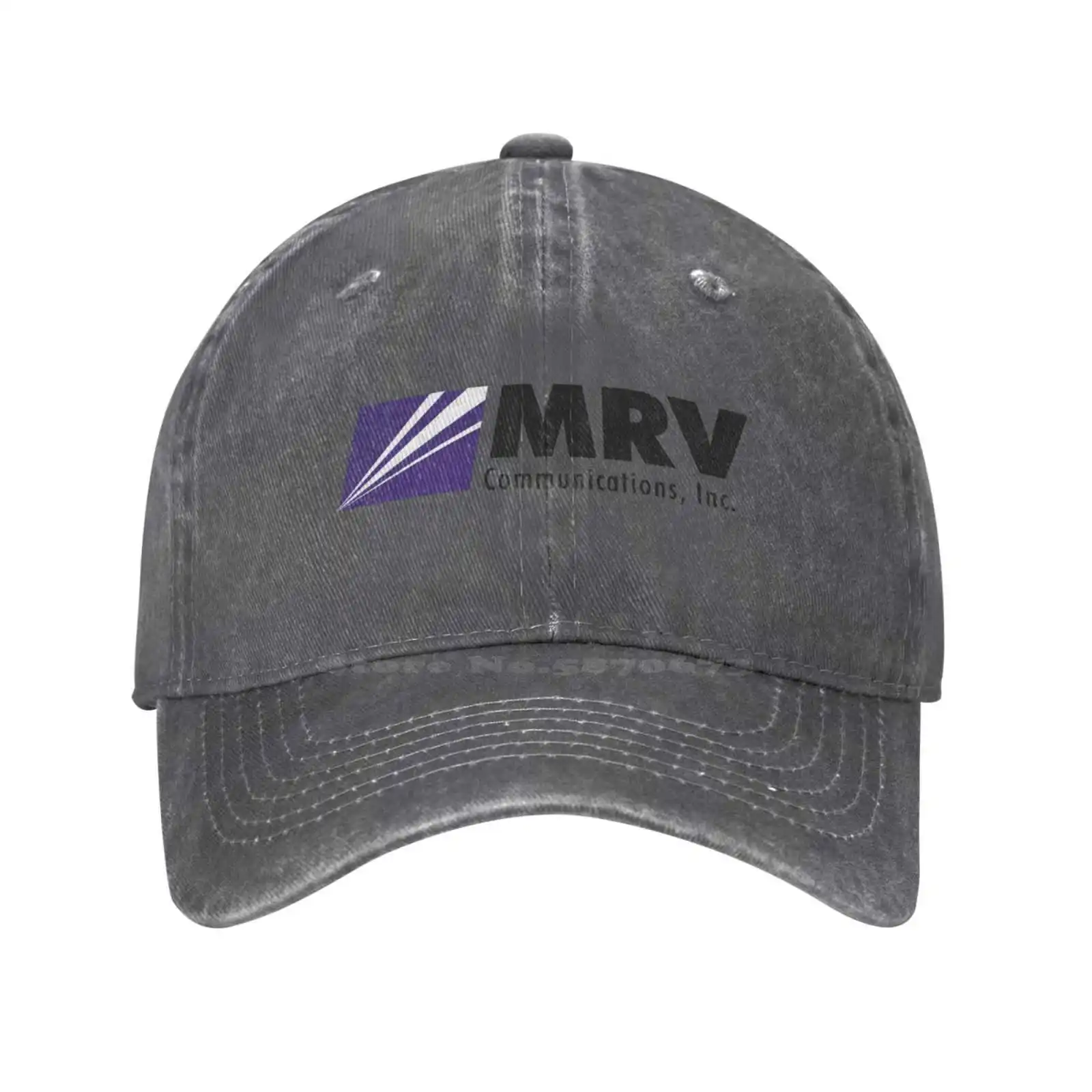 MRV Communications Logo Fashion quality Denim cap Knitted hat Baseball cap