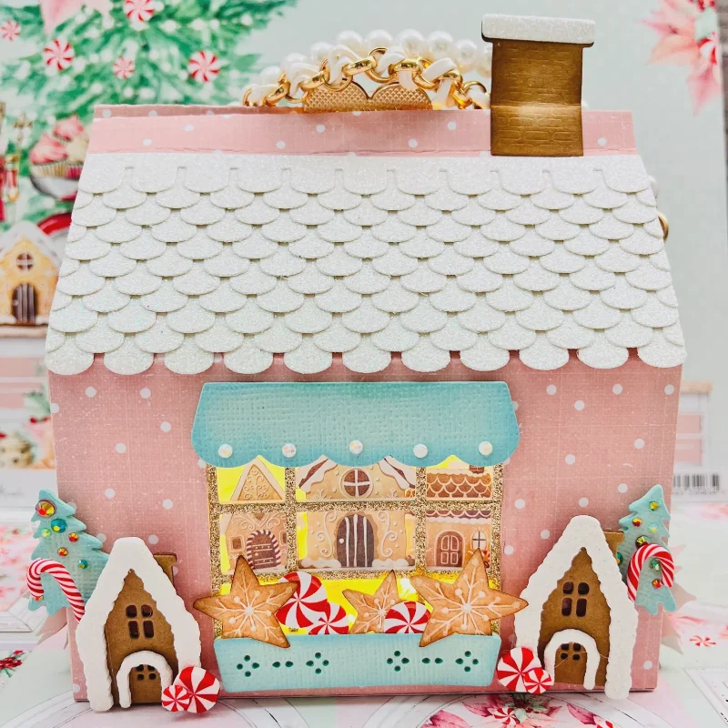 Gingerbread wallet gift box Metal Cutting Dies Scrapbooking Mold Cut DIY Handmade Tools Craft Decoration Metal Die Cut