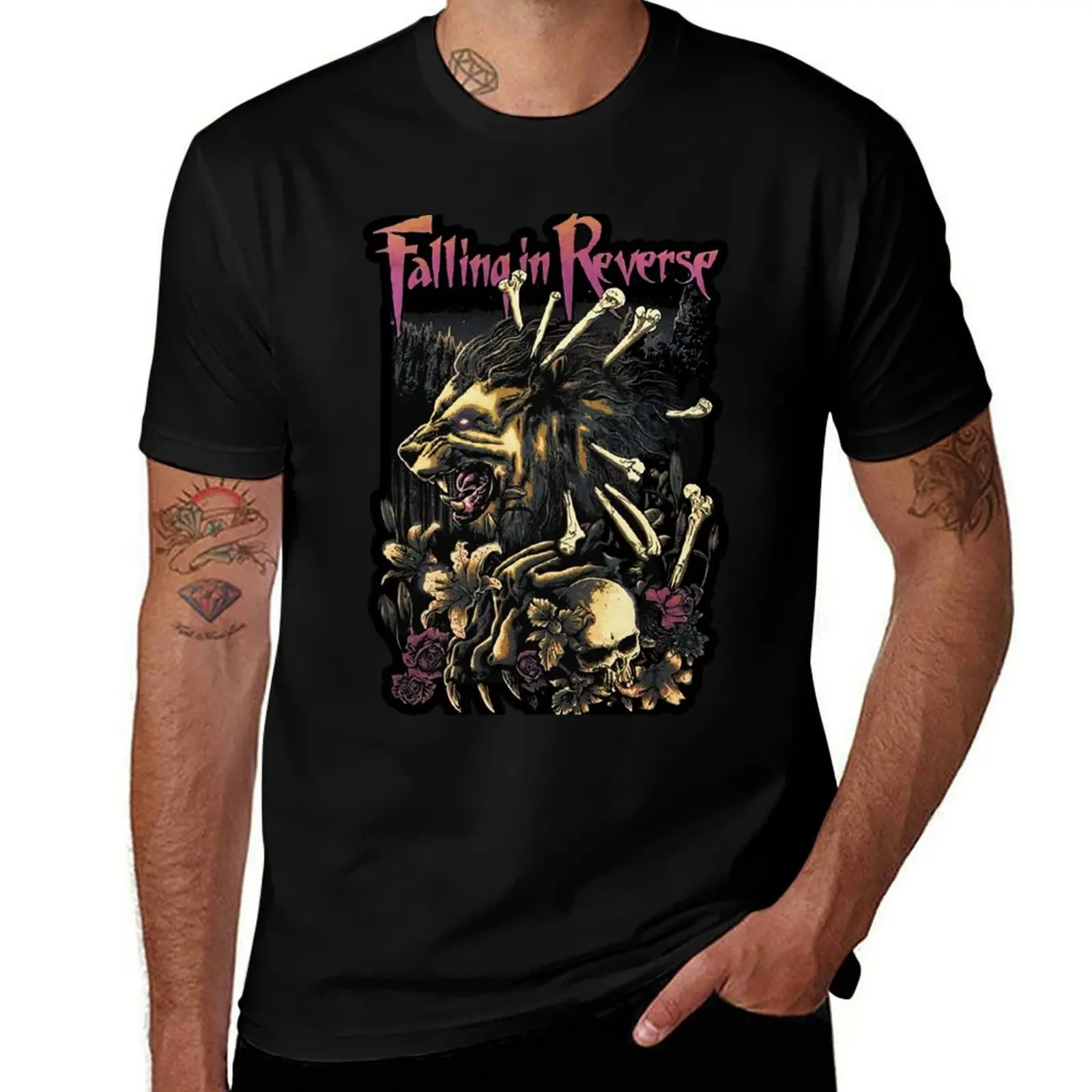 jungle king with bone T-Shirt t shirts cotton 100% T-Shirt