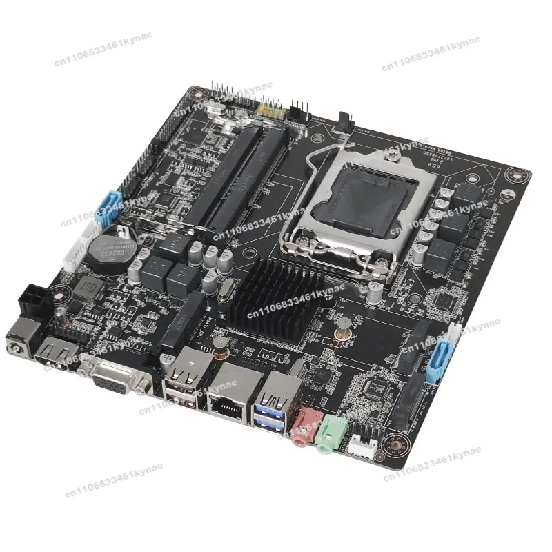 Suitable for Industrial Control New H81 Mini Main Board  Main Board DDR3 Memory Gigabit Network Port
