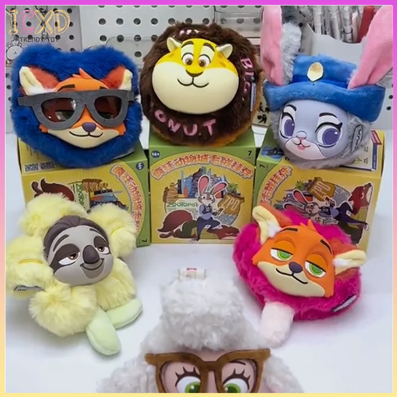

Zootopia аниме виниловые плюшевые дизайнерские фигурки слепая коробка игрушки с брелками подвески Хэллоуин модные коллекционные товары