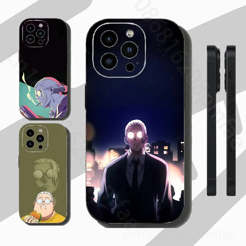 

New Anime S-Sakamoto Days iPhone Case For 17,16,15,14,13,12,11 Pro,Max,Plus,X,XS,XR,SE,Mini Back Protector Cover