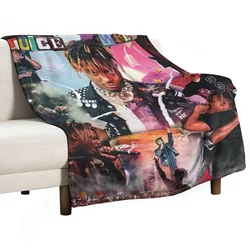 juice wrld tour Throw Blanket throw blanket for sofa Luxury Brand Blanket Decorative Blankets