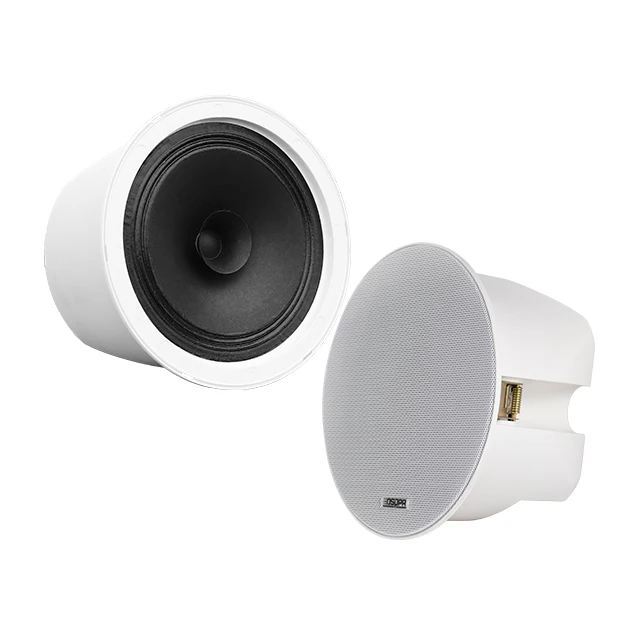 POE IP Integrated Ceiling Speaker with Built in Amplifier